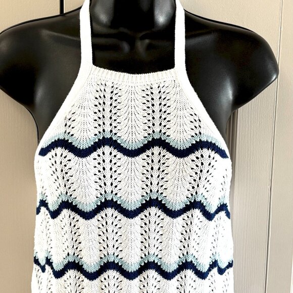 GUESS Originals x J Balvin Crochet Knit Halter Dress – Small - Picture 2 of 8